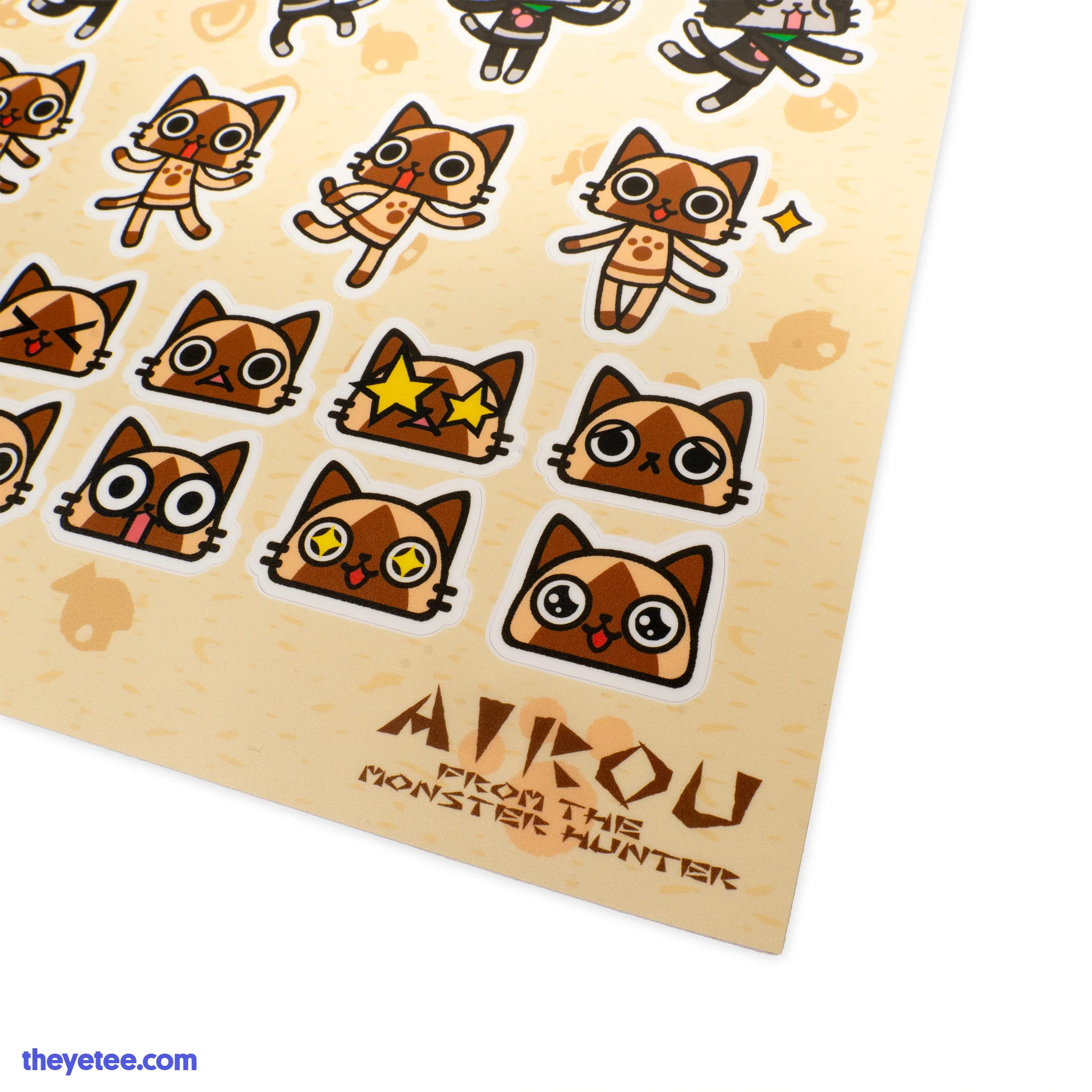Felyne Sticker Sheet - Image 2