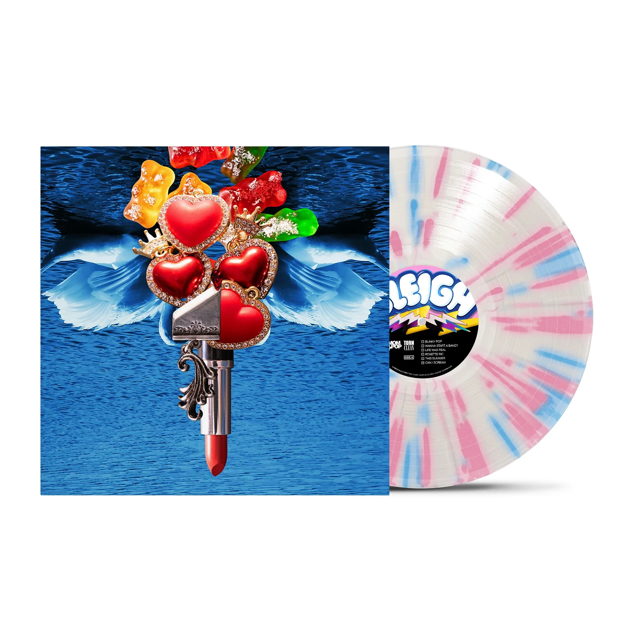 Bunky Becky Birthday Boy (Clear w/ Pink & Blue Splatter Vinyl)