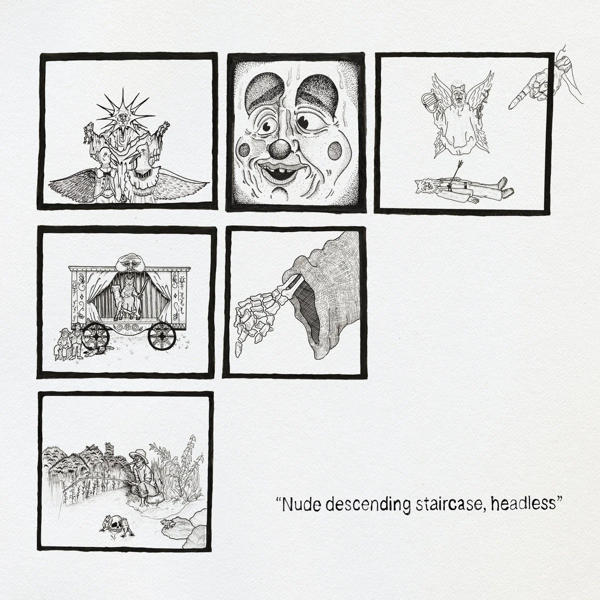 Nude descending staircase headless (First Run Club Indie Retail Exclusive)