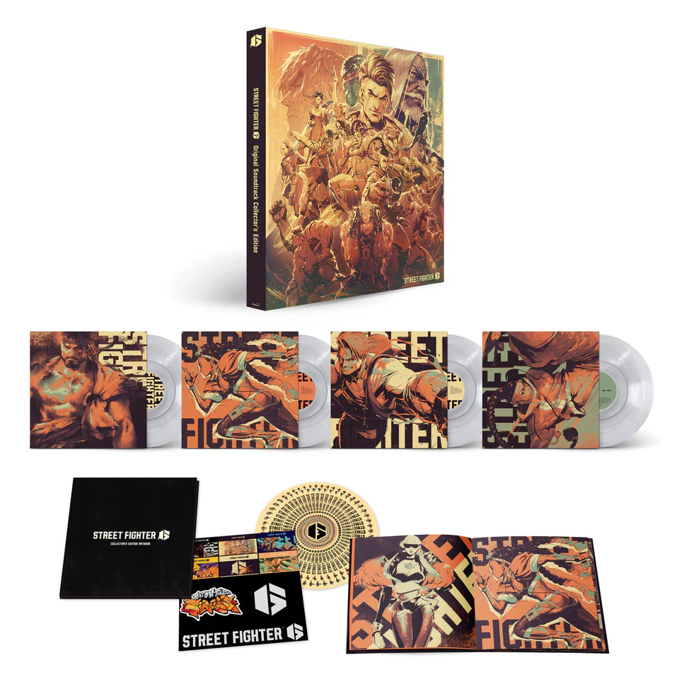Street Fighter 6 (4xLPOriginal Soundtrack)