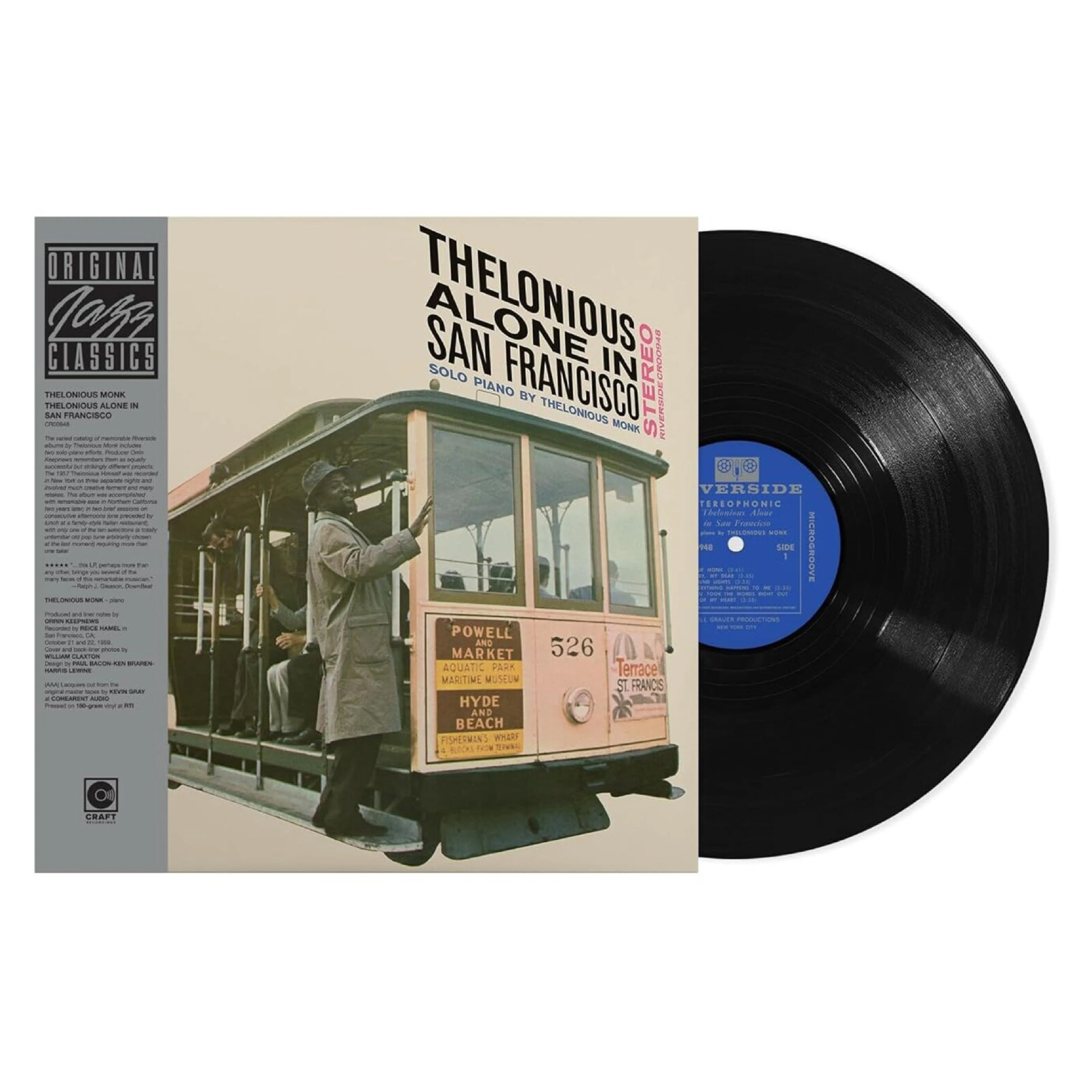 Thelonious Alone In San Francisco (Original Jazz Classics Series)