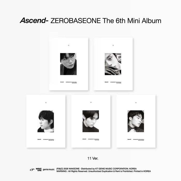 Ascend- The 6th Mini Album (11 Ver.) (CD)